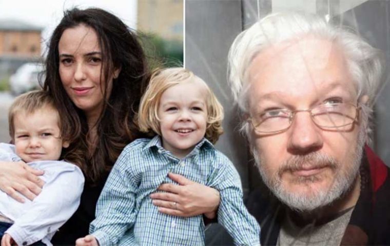 “I'm going to spend every waking hour fighting for Julian until he is free, until justice is served,” Assange's wife stressed 
