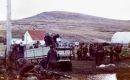 British forces at the Heathman family farm during the Falklands conflict. Photo: Richard Stevens
