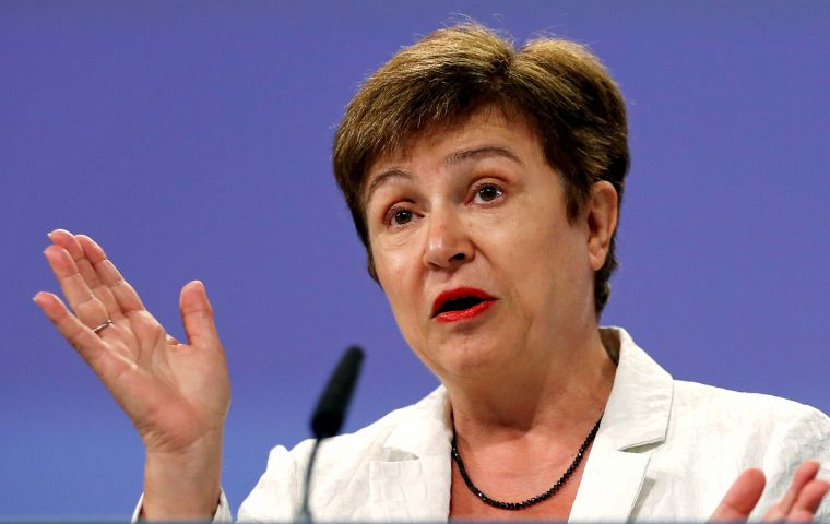 “The authorities remain committed to the agreed multifaceted strategy,” Georgieva explained 