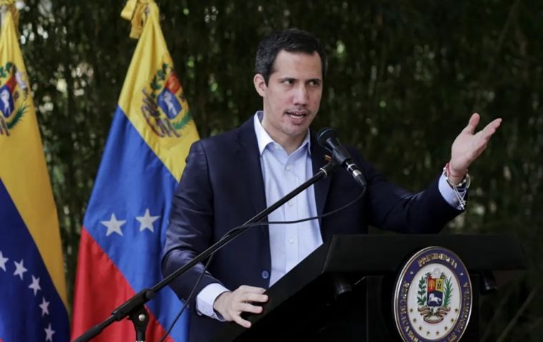 Guaidó called the democratic governments of the continent to take action against Maduro's stance towards terrorists