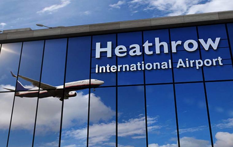 London's Heathrow airport caps departing passengers at 100,000 a day