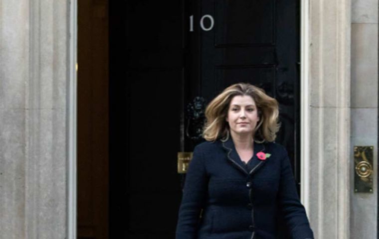 Mordaunt's face was recognized by one in 10 people, according to a poll