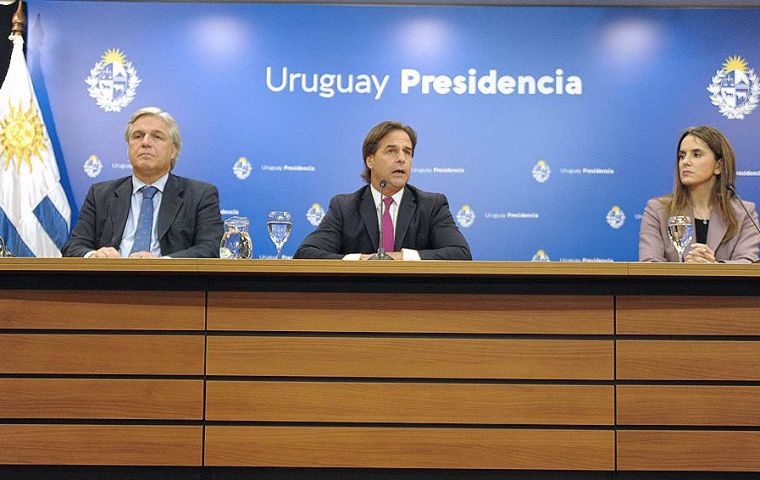 Lacalle insisted his government's steps are not incompatible with Mercosur rules