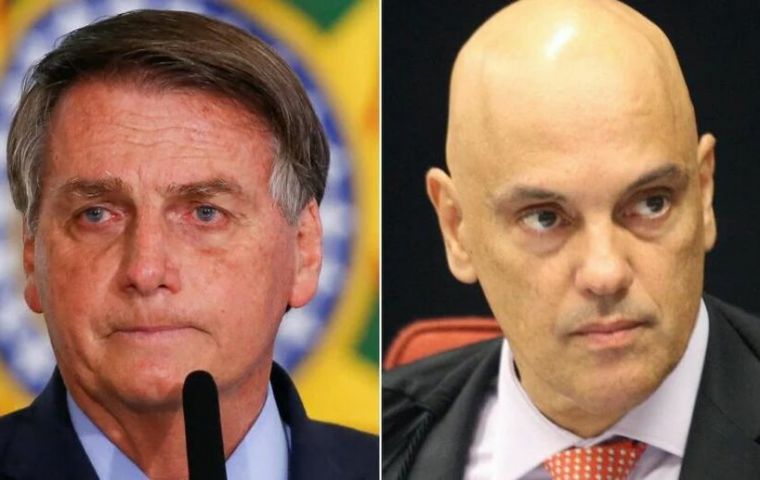 Brazil's President insisted De Moraes issued his ruling just to show who has the mighty pen