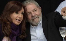 CFK is counting on Lula's return to power to develop her strategies