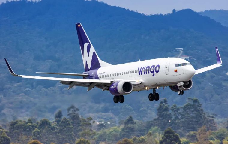 Wingo may not sell tickets before confirming its schedules, Argentine authorities ruled