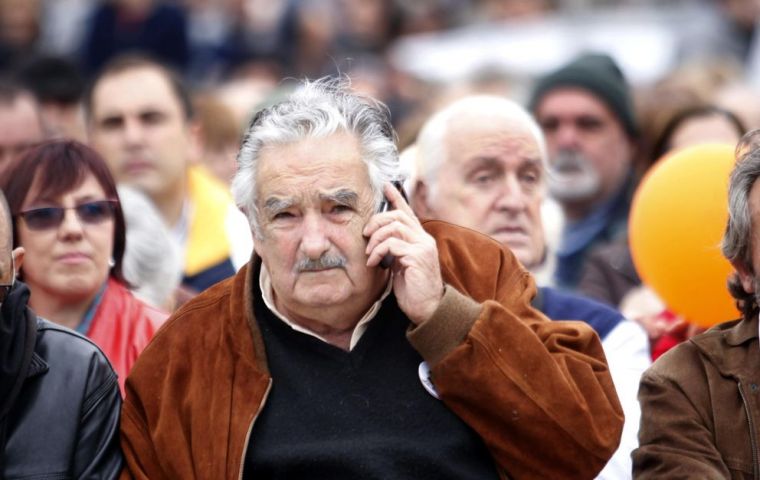 “Drug trafficking is worse than drugs because it fills us with violence and corruption,” Mujica argued