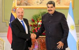 The Maduro administration hailed President Fernández's decision to appoint Laborde as full ambassador to Caracas