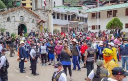 Tourists had blocked the railway to protest the lack of tickets to visit the iconic Inca citadel