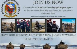 The annual recruitment season of FIDF begins in coming weeks and training starts in October