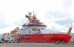 The state of the art ship will prepare for a new Antarctic season after some research along the UK coastline and neighboring countries