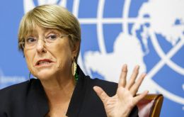 Bachelet warned Russian attacks could constitute crimes against humanity for targetting civilians
