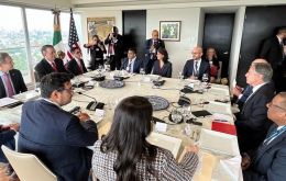 AMLO and Blinken also reviewed other issues such as migration, and security (ahead of next month's high-level meeting in Washington DC).
