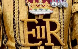 The cipher is the monogram of a reigning sovereign and consists of the initials of their name and title and often includes a crown.