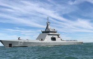 ARA Piedrabuena, one of Argentine OPVs recently purchased from France