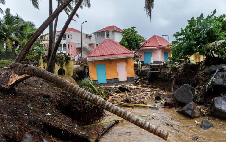 Local authorities also fear “catastrophic flooding” as the storm moves on to the Dominican Republic