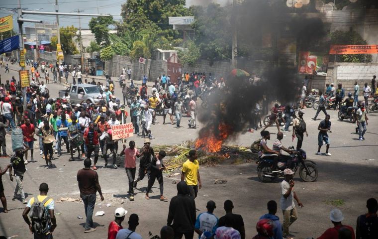 Violence erupted once again as the price of fuels and food went up 