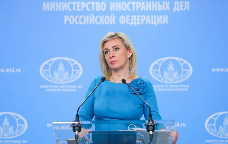 “One must be responsible for one’s words,” Zakharova stressed about Biden's statements in February that the US would “bring an end” to the Nord Stream 1