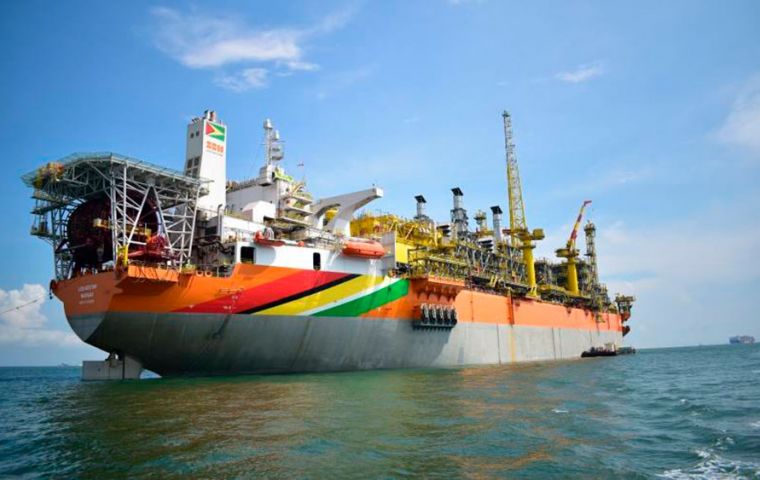 Exxon, the operator who owns 45% of the block with Hess holding 30% and CNOOC the remaining 25%, is developing the Stabroek Block at a lightning pace. 