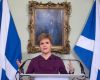 First Minister Nicola Sturgeon said on Sunday that she was “confident” Scotland could hold a referendum on leaving the UK in October 2023.