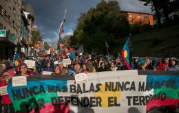 The Mapuches hold Argentine authorities accountable for any death or injured person