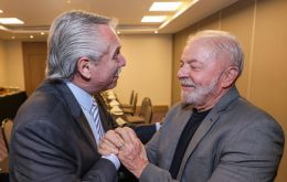 Lula “has much more to teach me than to learn from me,” Fernández acknowledged