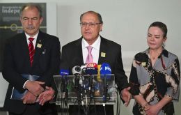 Alckmin said his talk with Bolsonaro was “something positive”