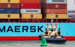Maersk, widely seen as a barometer for global trade, reported earnings before EBITDA of US$ 10.9 billion for the quarter, some 60% over a year ago