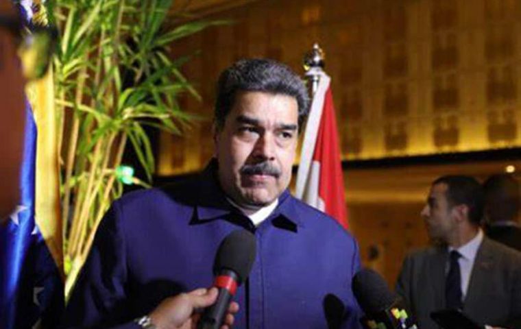 “It seems that we are entering an irreversible stage of the damages caused by climate change,” Maduro said