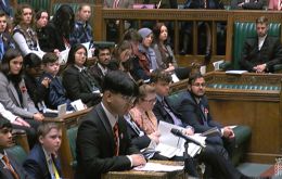 Yahya Uqaili, from the dispatch box, read a several minutes speech on climate change and how it is affecting the Falklands