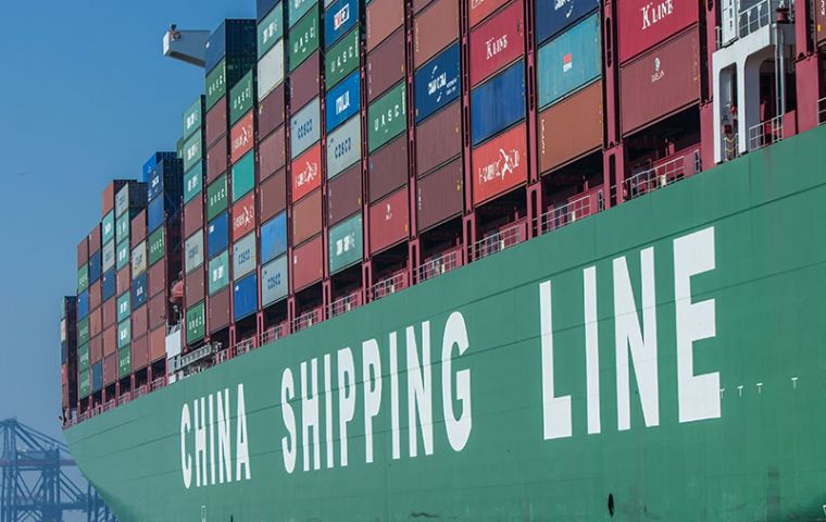 Shipments from China to the United States fell 13% a year in October, the third month of decline, while sales to the European Union (EU) dropped 9%