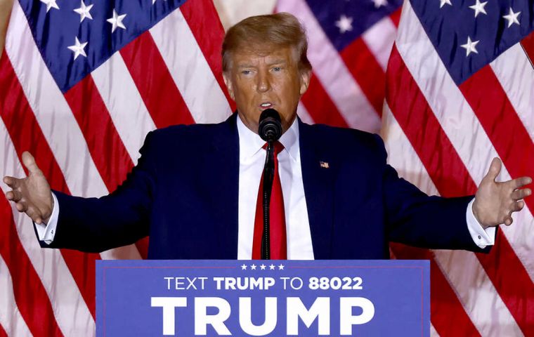 On primetime Tuesday evening Donald Trump announced his third straight presidential bid to return to the White House in 2024