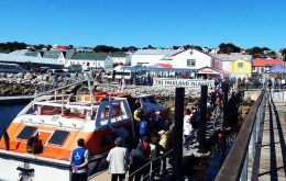 The return of tourists to the Falklands is expected to boost FIC retail sales in the second half of the financial year
