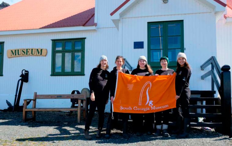 An all-female team of five are ready to receive the season ahead, which is expected to be the busiest ever, with 113 cruise ships booked to visit