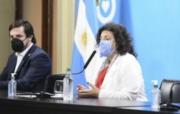 Health ministers Vizzotti and Kreplak spoke in favor of returning to facemasks in closed settings