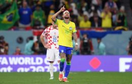 Neymar scored Brazil's goal but did not get a chance to take a shot in the tiebreaking series