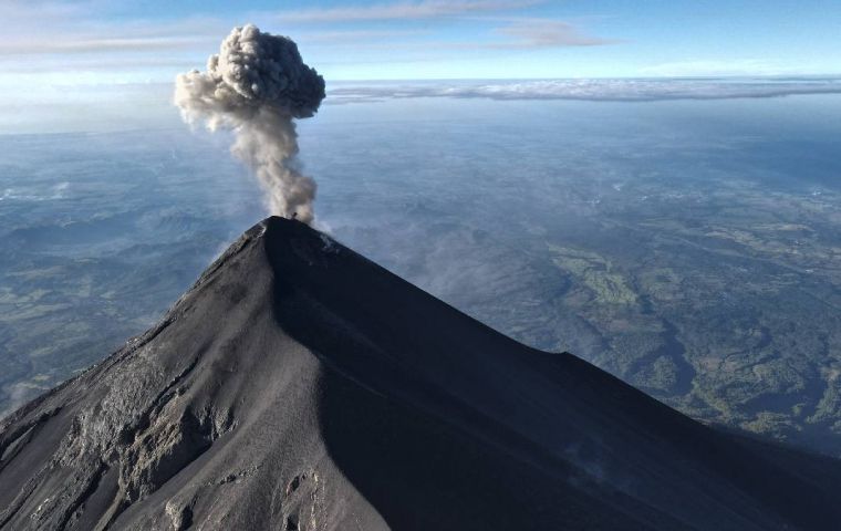 Some 215 people died in 2018 when the Fuego volcano erupted, but so far no evacuations have been ordered