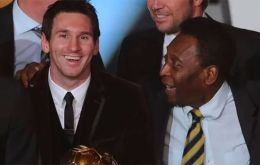 “Surely Diego [Maradona] is smiling now,” Pelé also wrote