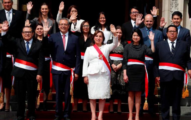 Peru's president argues that one of the reasons behind the demonstrations against her is her womanhood