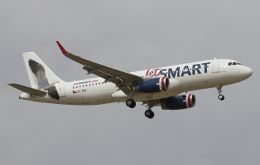 Jetsmart said the airline flies Airbus A320 and A321, which “has us among the most modern airlines in South America”