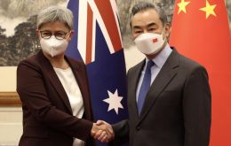 Ms Wong is the first Australian minister to visit  China since 2019 and is leading Canberra's first formal talks in Beijing since 2018.