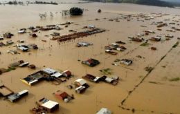 Rains in recent days in southern Brazil are caused by the La Niña phenomenon