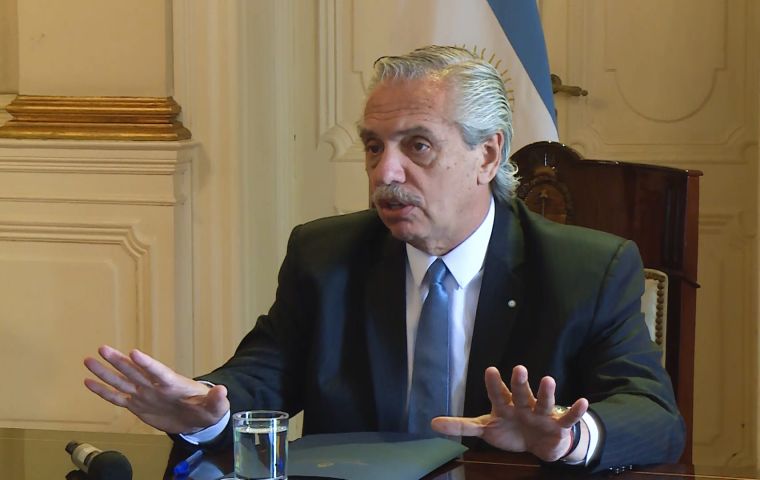 The measures were taken after Fernández and 14 provincial governors announced the Supreme Court ruling favoring the City of Buenos Aires would be appealed “in extremis”
