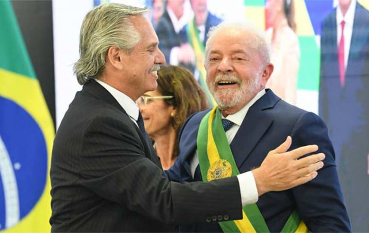 “The dream came true,” Fernández told Lula on social media