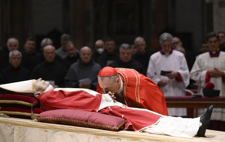 Thursday's funeral will be the first in modern history with a sitting pope presiding over the ceremony marking the end of the life of another pope.
