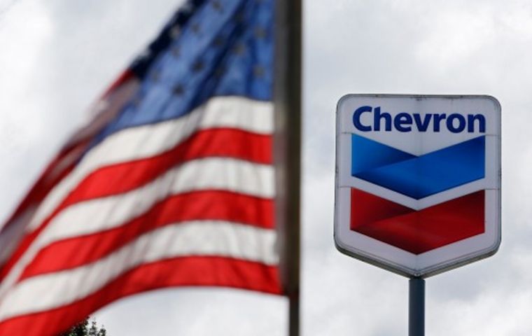 Chevron used to operate on a limited basis in Venezuela due to former President Donald Trump's sanctions 