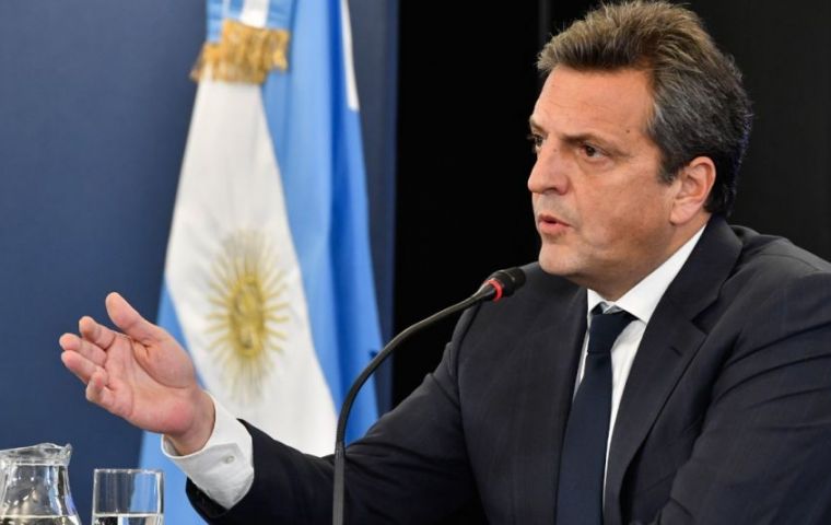 “We want to reward the production of Argentine labor,” Massa explained