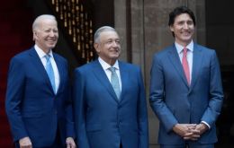 Biden and Trudeau met alone before joining host AMLO to reaffirm their commitment to a strong regional economy 