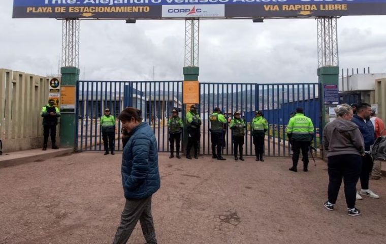 Cusco's airport had been unoperational for 5 days the first time it was closed amid rising domestic turmoil