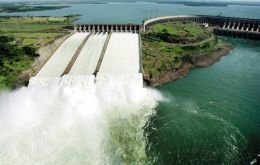 The Itaipú floodgates had remained closed for way over one year